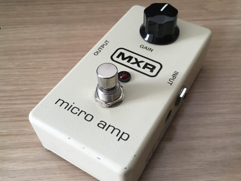MXR M133 Micro Amp ギター ブースター バッファー プリアンプ